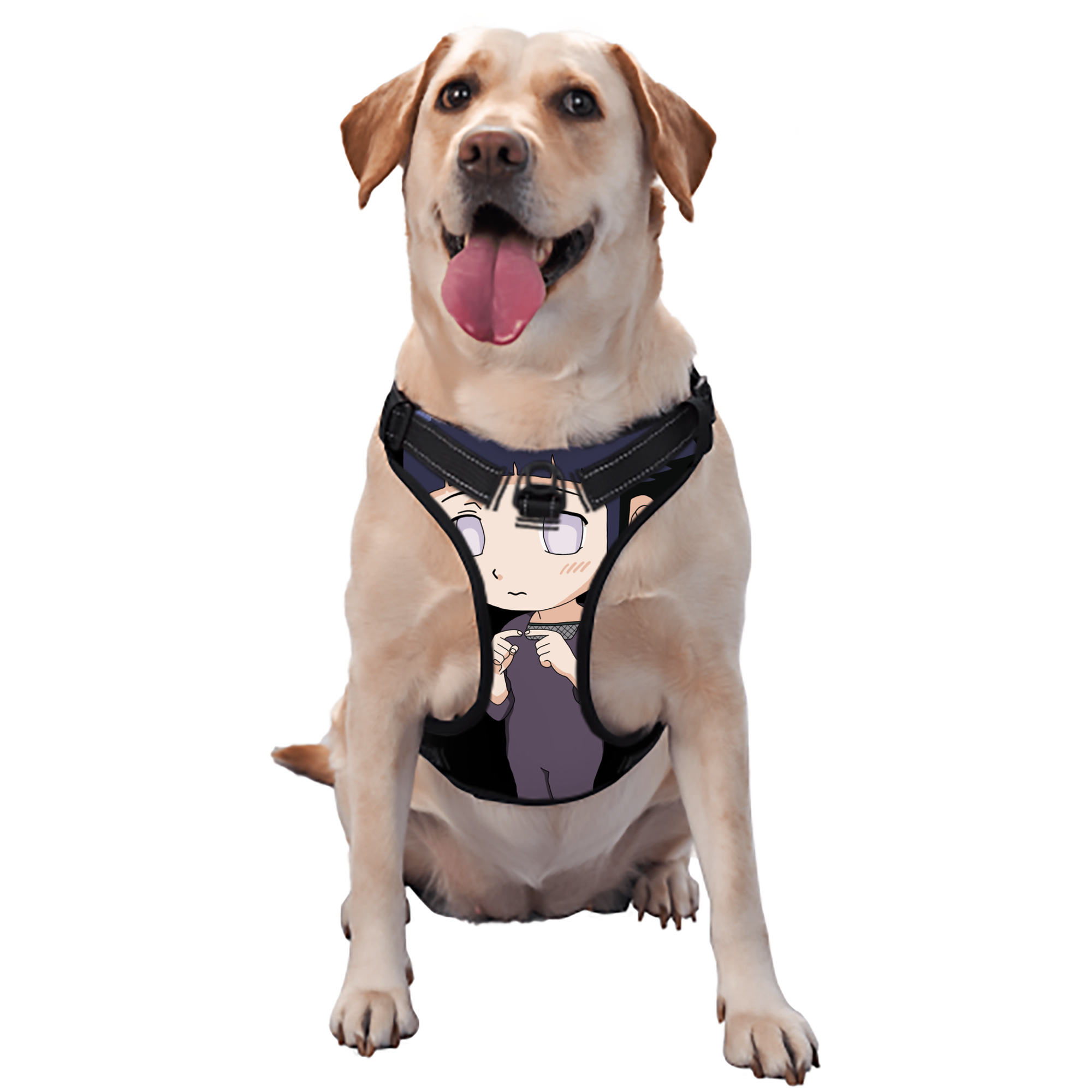 （画像用） NARUTO -ナルト- 日向ヒナタ Hyūga Hinata ペット用ハーネス